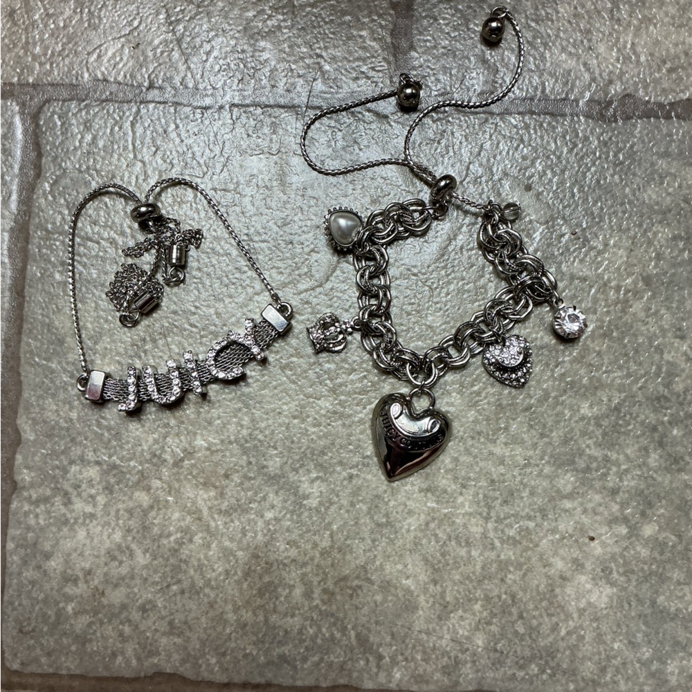 Silver Juicy Couture Bracelet Bundle